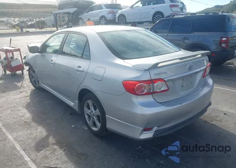 2012 Toyota Corolla S z USA, uszkodzony, nr VIN 5YFBU4EE1CP036170